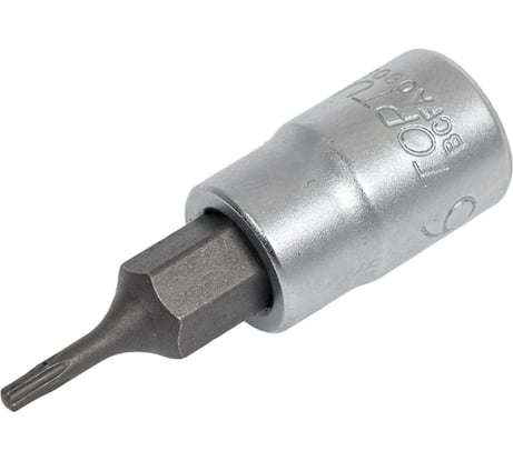 Головка торцевая со вставкой Torx T6, L=37 мм, 1/4DR" TOPTUL BCFA0806