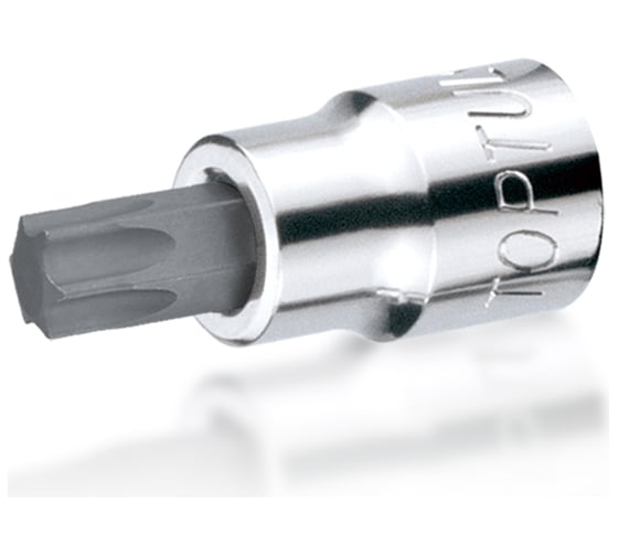 Головка торцевая со вставкой Torx T15, L=37 мм, 1/4DR" TOPTUL BCFA0815 1