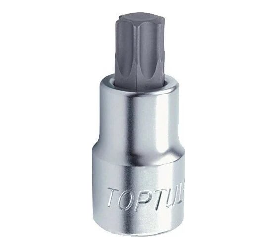 Головка торцевая со вставкой Torx T25, L=37 мм, 1/4DR" TOPTUL BCFA0825