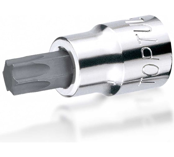 Головка торцевая со вставкой Torx T25, L=37 мм, 1/4DR" TOPTUL BCFA0825