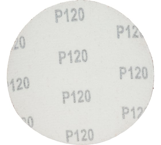 Круг шлифовальный 125 мм, Р80, 10 шт TOOLAS 00002846