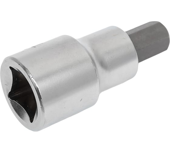 Головка торцевая с шестигранной вставкой HEX 10 мм, L=55 мм, 1/2DR" TOPTUL BCDA1610