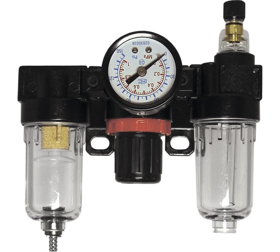 Фильтр конденсата с манометром, регулятором и лубрикатором Jeta PRO JFC20 1
