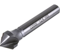 Зенкер конический 3-х канавочный (12.4х54 мм; хвостовик 8 мм; HSS) Bucovice Tools 741124