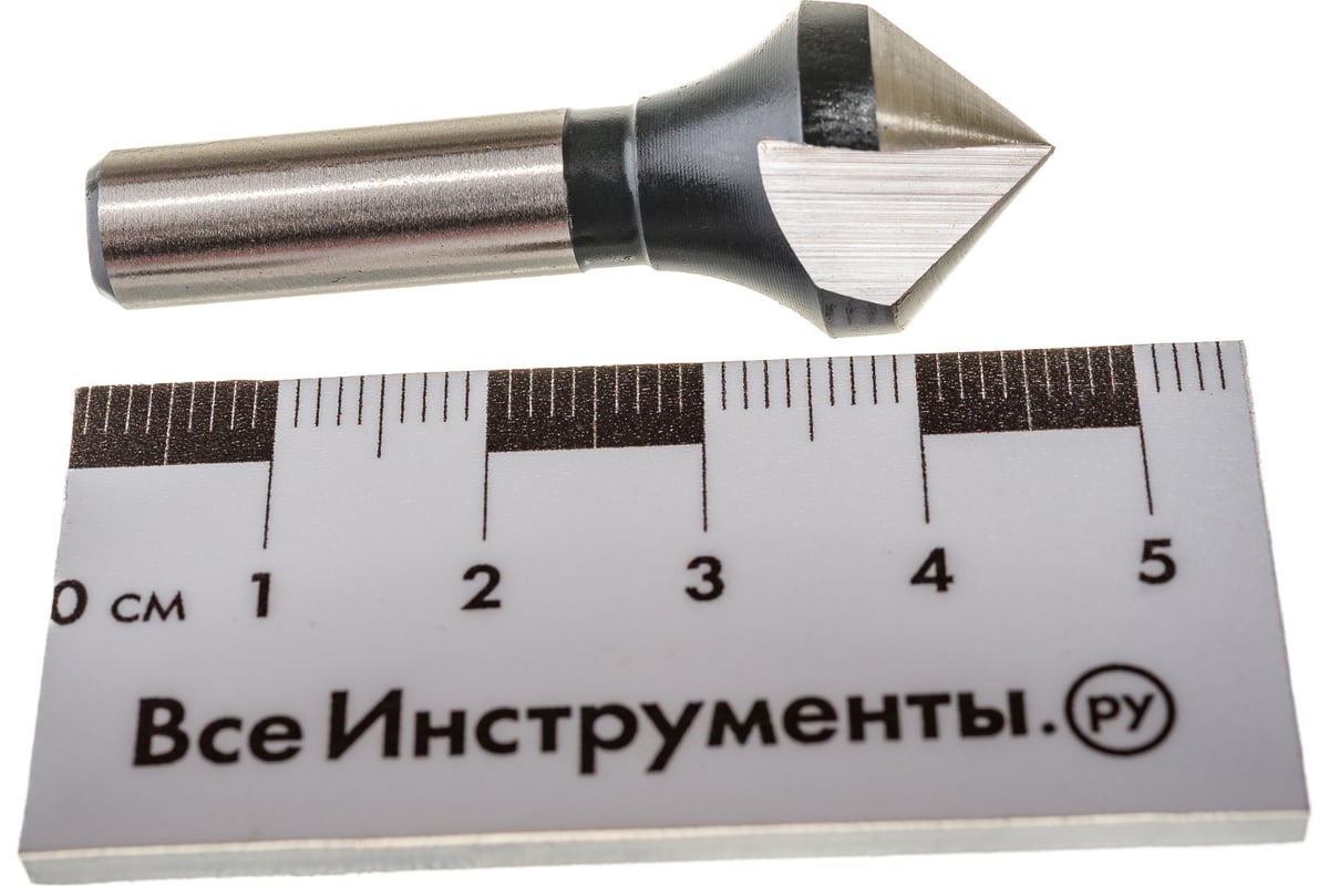 Зенкер конический 3-х канавочный (16х46.5 мм; хвостовик 8 мм; HSS ...