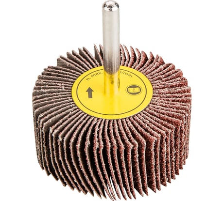 Круг шлифовальный лепестковый с хвостовиком (60x30 мм; K60) VERTO 63H714