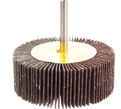 Круг шлифовальный лепестковый с хвостовиком (80x30 мм; K80) VERTO 63H726