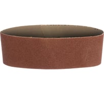 Лента шлифовальная (3 шт; 75х457 мм; K100) VERTO 63H620