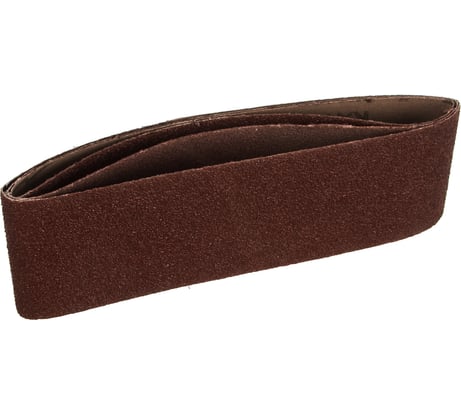 Лента шлифовальная (3 шт; 75х533 мм; K40) VERTO 63H624