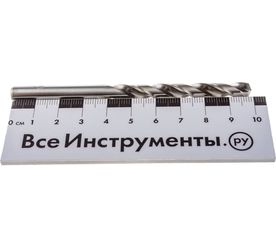 Сверло по металлу HSS-G (10 шт; 6.5х101х63 мм) VERTO 60H083