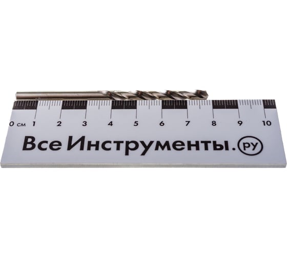 Сверло по металлу HSS-G (10 шт; 4.5х80х47 мм) VERTO 60H079