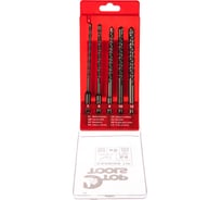 Набор буров S4 по бетону (5 шт; 5-12x160 мм; SDS Plus) Top Tools 60H615