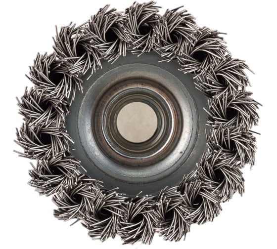 Щетка проволочная чашечная (65 мм; М14; INOX) GRAPHITE 57H585