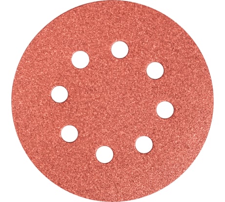 Круг шлифовальный (3 шт; 125 мм; K100; 8 отверстий) GRAPHITE 57H787