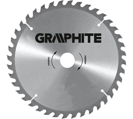 Диск отрезной по дереву (450x30 мм; 60 зубьев) GRAPHITE 55H609
