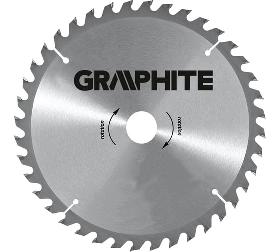Диск отрезной по дереву (450x30 мм; 60 зубьев) GRAPHITE 55H609 1