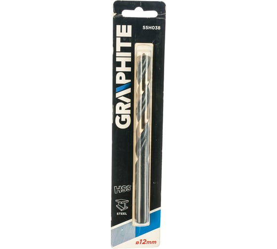 Сверло по металлу HSS-CNC Pro-Tec (12х151х101 мм) GRAPHITE 55H038