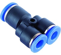 Тройник цанговый прямой соединительный 16-12-12 мм SHPI PW 1612