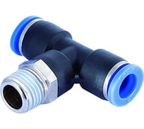 Тройник цанговый T-образный с наружной резьбой 16-16-M1/2" PT 16-R04 SHPI PT 16-04