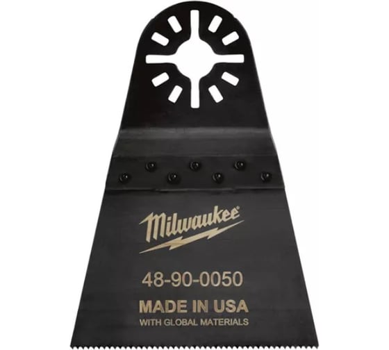 Полотно для мультитул для резки металла, дерева, пластика и фибергласа, 64 мм Milwaukee 48900050 1