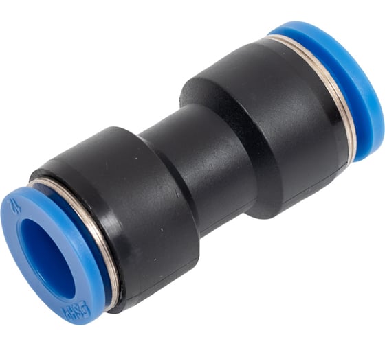 Фитинг цанговый прямой соединительный для трубок с наружным диаметром 14 и 12 мм SHPI PG 1412 1