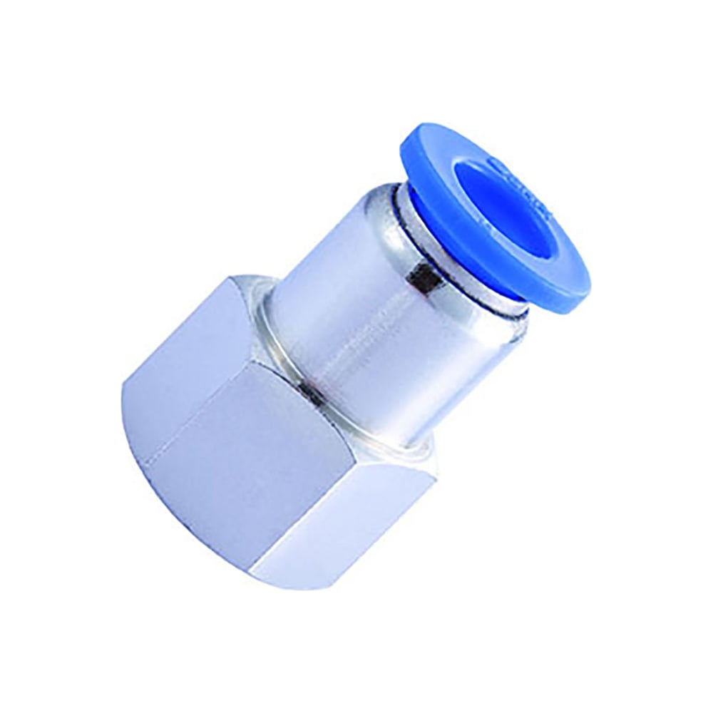 Фитинг цанговый прямой с внутренней резьбой F1/2" для трубки с наружным ...