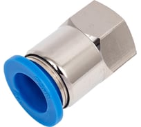 Фитинг цанговый прямой с внутренней резьбой F3/8" для трубки с наружным диаметром 14 мм PCF 14-R03 SHPI PCF 14-03