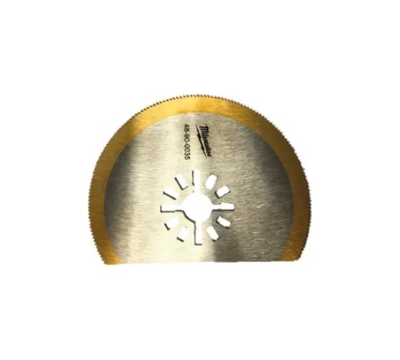 Полотно для мультитул с титановым напылением для резки металла, универсальное, 80 мм Milwaukee 48900035 1