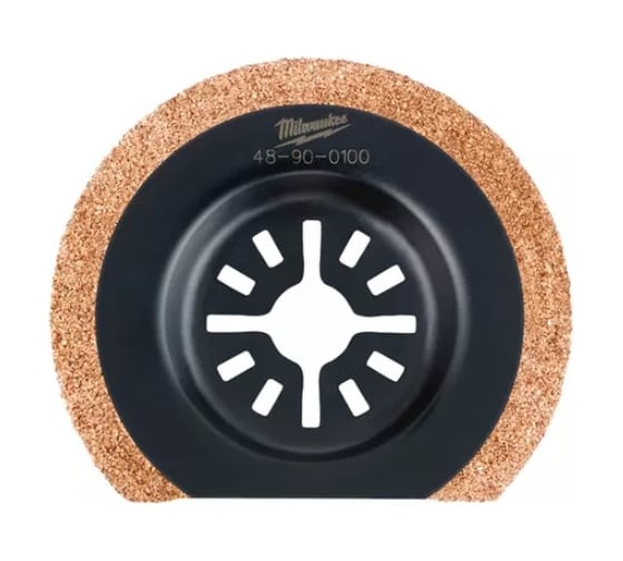 Полотно для мультитул для удаления затирки между плиткой, 64 мм Milwaukee 48900100 1