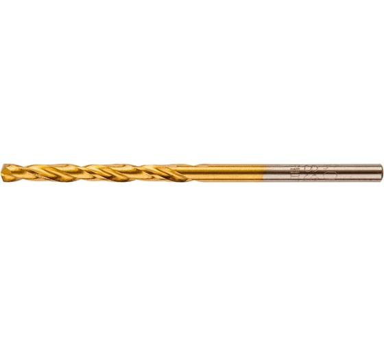 Сверло по металлу HSS-TiN (3 шт; 2.4х57х30 мм) GRAPHITE 57H116 1