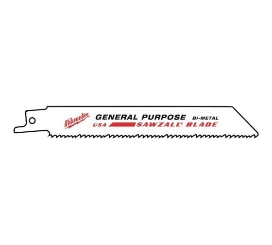 Полотно GP универсальное (150х2.5/1.8 мм, 5 шт.) Milwaukee 48005292 1