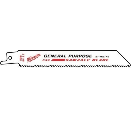 Полотно GP универсальное (150х3.2/2.1 мм, 5 шт.) Milwaukee 48005091
