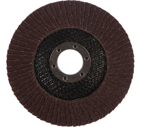 Круг шлифовальный лепестковый (115x22.2 мм; K80) VERTO 61H858