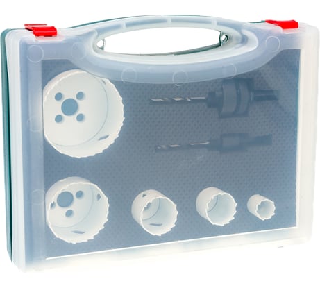 Набор коронок биметаллических (7 шт; 19-68 х 38 мм) VERTO 60H968