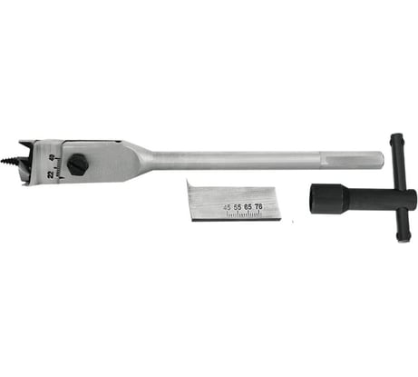 Сверло по дереву перовое регулируемое (22-76 мм; 150 мм) GRAPHITE 57H248