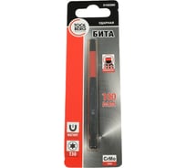 Бита T30, 100 мм, сталь S2, кованая, торсионная, магнит Toolberg ЛК-00011566