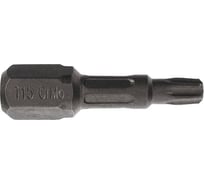 Биты T15, 25 мм, 2 шт, сталь S2, кованые, торсионные, магнит PQTools ЛК-00002946