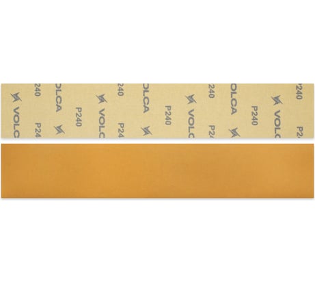 Полоса абразивная на бумажной основе SAPPHIRE 70x420 мм, без отв., P240, 50 шт VOLCA 52110803024