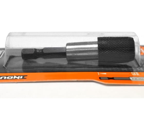 Адаптер для бит CrV, 1/4", 60 мм, с магнитом Wokin 1352730
