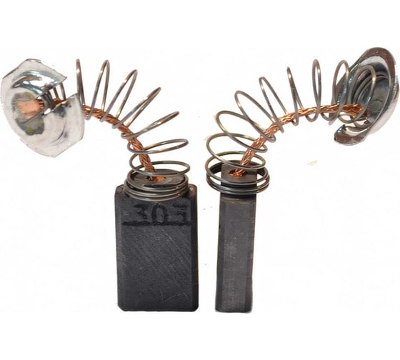Комплект графитовых щеток 2 шт Makita oem CB-303 Asein 0842JX 1