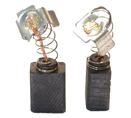 Комплект графитовых щеток 2 шт Makita oem CB-419 Asein 0861J