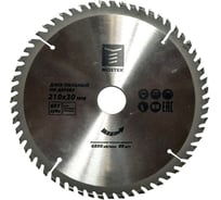 Диск пильный по дереву 210x30/20 мм, 60Т MOSTEK 1721060