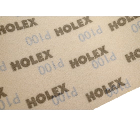 Материал абразивный в рулоне (4 м, 115 мм, Р100, на липучке) HOLEX HAS-388569