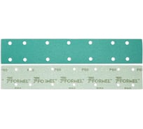 Полоса на пленочной основе FILM 70x420 мм, 14 отверстий, P80, 50 шт Formel 82354030080