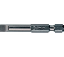 Бита плоская шлицевая серия Industrial E6.3, SL5.5x1 мм, 50 мм, 10 шт Felo 03052510