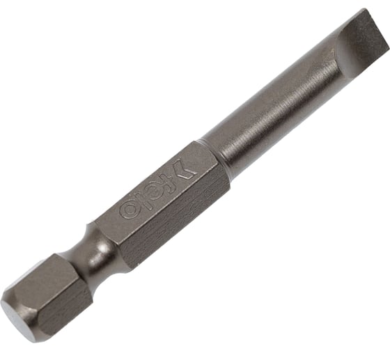 Бита плоская шлицевая серия Industrial E6.3, SL5.5x1 мм, 50 мм, 10 шт Felo 03052510