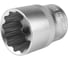 Головка торцевая двенадцатигранная AV Steel (24 мм; 1/2)  AV-521024 3