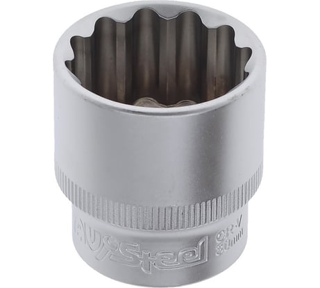 Головка торцевая двенадцатигранная AV Steel (30 мм; 1/2)  AV-521030