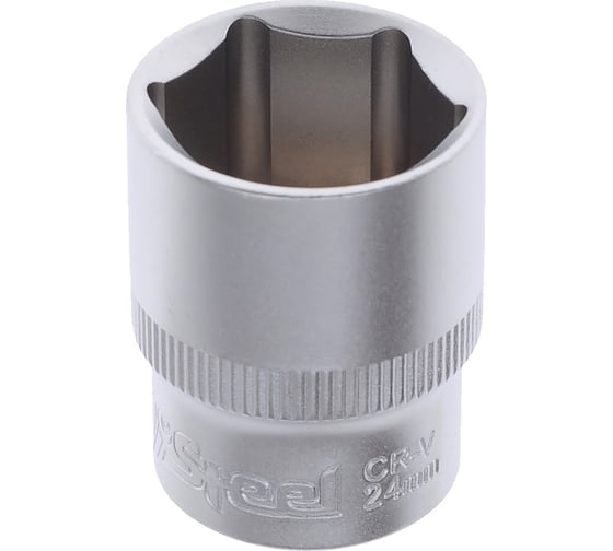 Головка торцевая шестигранная AV Steel (24 мм; 1/2)  AV-520024 1