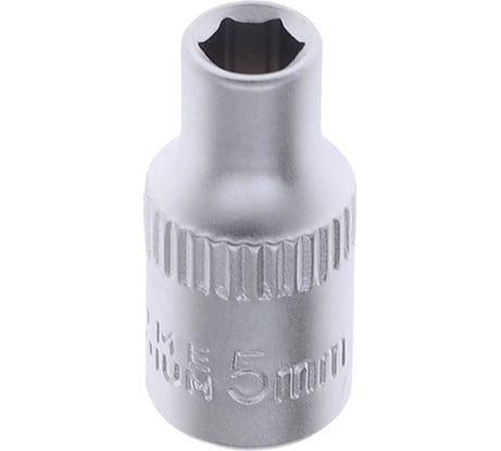 Головка торцевая шестигранная AV Steel (5 мм; 1/4) AV-500005
